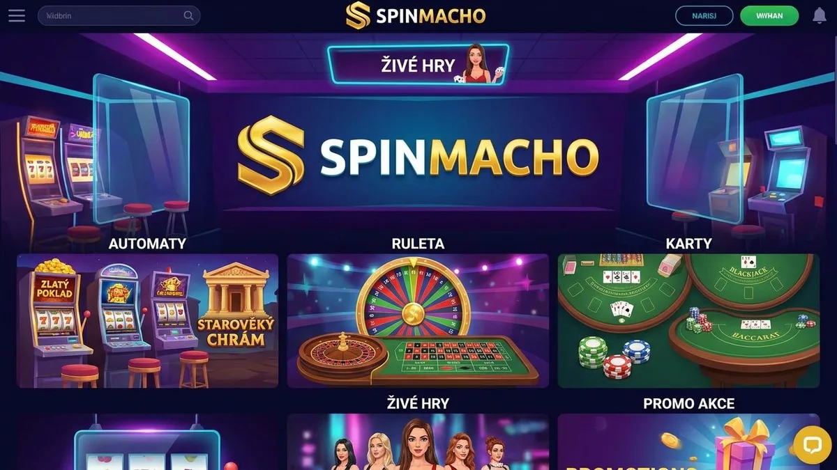 Casino hry ve Spinmacho